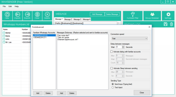 bulk whatsapp massage software