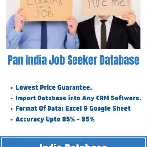 Pan India Job Seeker Database Name, Mobile no.