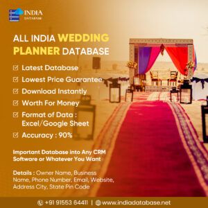 ALL India Wedding Planner Database