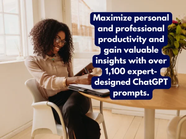 1100 ChatGPT Prompts for Entrepreneurs | Mindset Mastery for Entrepreneurs | AI-Powered Entrepreneur's Toolkit | Copy & Paste | Biz Success - Image 8
