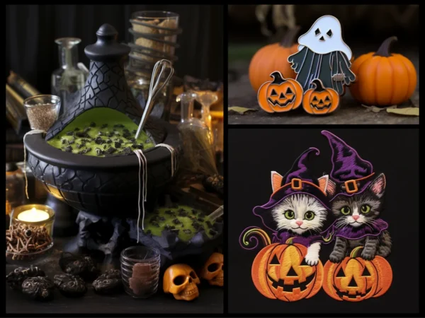 2200 Halloween Graphics AI Art Prompts | Midjourney Dall-E Stable Diffusion | Digital Wall Art Prints Home Fall Fun Halloween Decor - Image 9