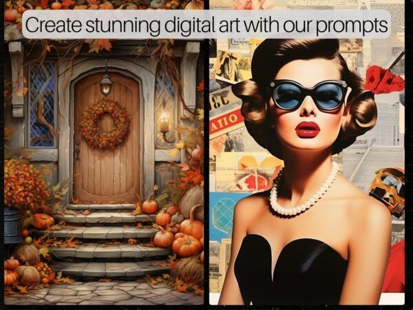 2500 Cozy Kitsch AI Art Prompts Midjourney | Dall-E Stable Diffusion | Cottagecore Grandmillenial Charmingly Chaotic Nostalgic Home Decor - Image 7