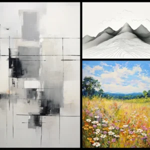 2500 Wall Art AI Art Prompts | Midjourney Dall-E Stable Diffusion | Digital Wall Art Prints Home Decor Minimalist Realist Print Clipart Kit