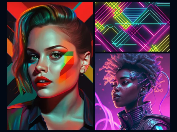 299 Neon Midjourney Prompts - Neon AI Art Ideas in Diverse Styles | Digital Art | Instant Access | Copy and Paste - Image 7