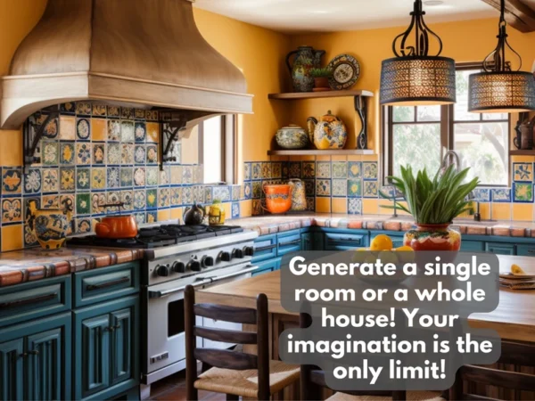 3000 Interior Design Midjourney AI Art Prompts - Endless Inspiration for Your Next Design Project | Digital Art Instant Access | Copy/Paste - Image 4