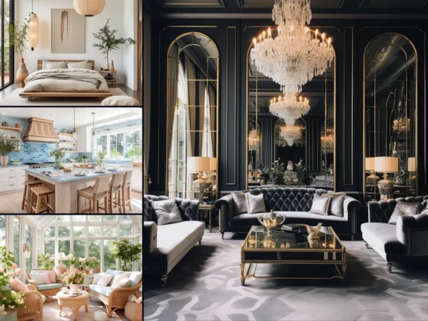 3000 Interior Design Midjourney AI Art Prompts - Endless Inspiration for Your Next Design Project | Digital Art Instant Access | Copy/Paste - Image 5