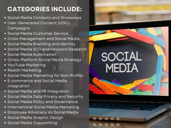 3450 ChatGPT Prompts for Social Media Marketing | TikTok | Facebook | Pinterest | Twitter | Instagram | Instant Access | Copy and Paste - Image 6