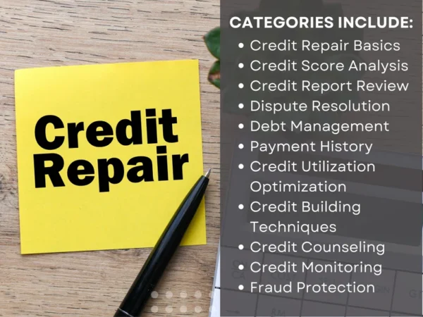 3500 ChatGPT Prompts for Credit Repair and Dispute Generator Tool | Expertly Crafted for Coaches and Consultants | Copy & Paste - Image 7