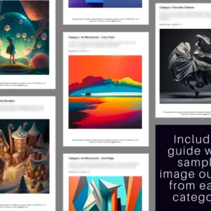 5999 Midjourney Prompts Across 50 Categories | Digital Art | Generate Stunning Art with AI | Instant Access | Copy and Paste