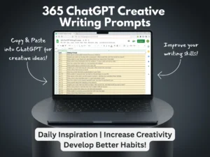 ChatGPT Daily Creative Writing Prompts | 365 Days of Prompts | Daily Inspiration | Improve Your Writing Skills | Increased Creativity