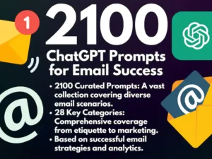 ChatGPT Prompts for Email Success | Transform Your E-mail Game | Advanced Email Strategy | Prompts for Flawless Communication | Copy & Paste