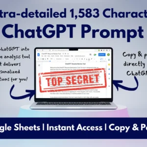 ChatGPT Resume Review Tool | Optimize Your Resume | Personalized Recommendations | Land Your Dream Job