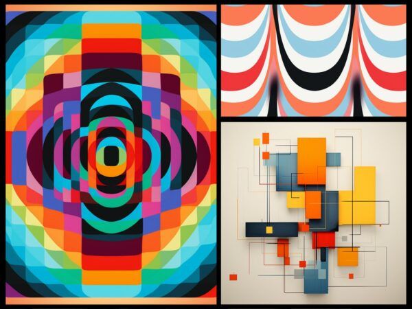 Geometric AI Art Prompts | Text-to-image Midjourney Dall-E Stable Diffusion | Digital Wall Art Download Large Printable Geometry Wall Art - Image 4