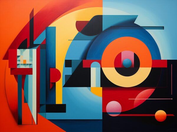 Geometric AI Art Prompts | Text-to-image Midjourney Dall-E Stable Diffusion | Digital Wall Art Download Large Printable Geometry Wall Art - Image 7