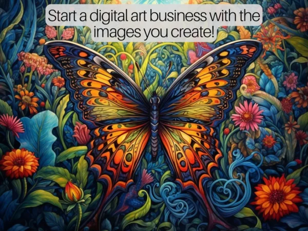 Insect and Butterfly AI Art Prompts | Text-to-image Midjourney Dall-E Stable Diffusion | Digital Wall Art Download Large Printable Wall Art - Image 5