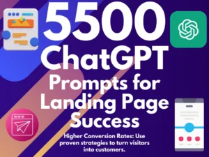 Landing Page ChatGPT Prompts | Create Dynamic Landing Pages that Convert Viewers to Customers | Your Landing Page Success Toolkit