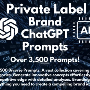 Private Label Brand Building ChatGPT Prompts | Grow Your Own Label | Start a Private Label Today | Business Toolkit | Copy & Paste