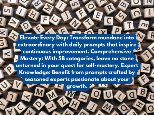 Self-Improvement ChatGPT Prompts | Transform Your Life: Comprehensive ChatGPT Prompt Collection for Personal Mastery | Copy and Paste - Image 8