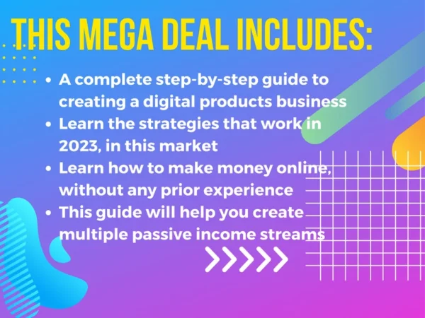 Start a Digital Products Business Today | All-in-one Kit | Passive Income | Ebook | BONUS Free Digital Products to Sell - Image 2