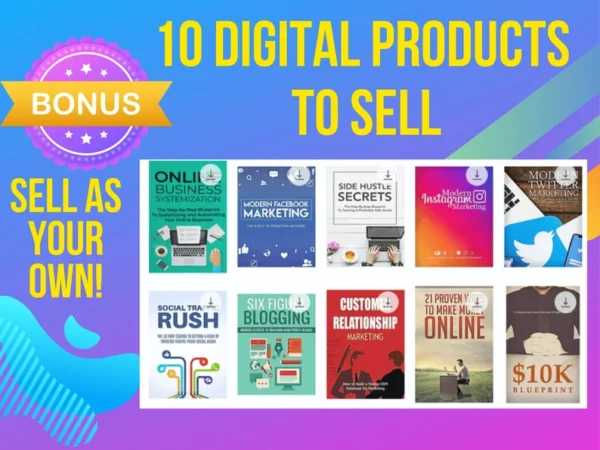 Start a Digital Products Business Today | All-in-one Kit | Passive Income | Ebook | BONUS Free Digital Products to Sell - Image 4