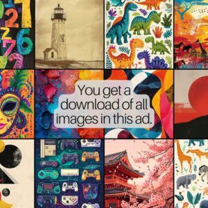 Wall Poster Design AI Art Prompts | Text-to-image Midjourney Dall-E Stable Diffusion | Digital Art Home Decor Design and Printable Artworks