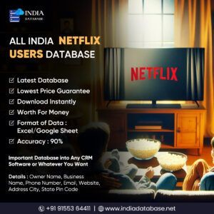 ALL India Netflix Users Database