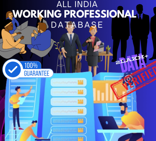 All India Working Professionals Database