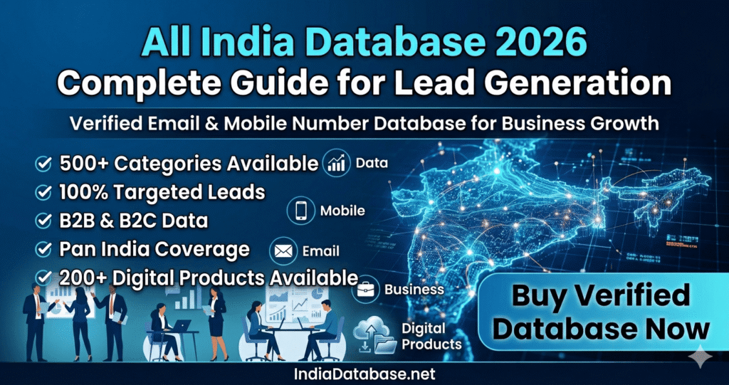 What is an All India Database? Complete Guide for 2026