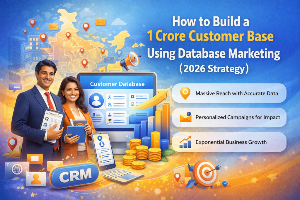 Build a 1 Crore Customer Base Using Database 2026