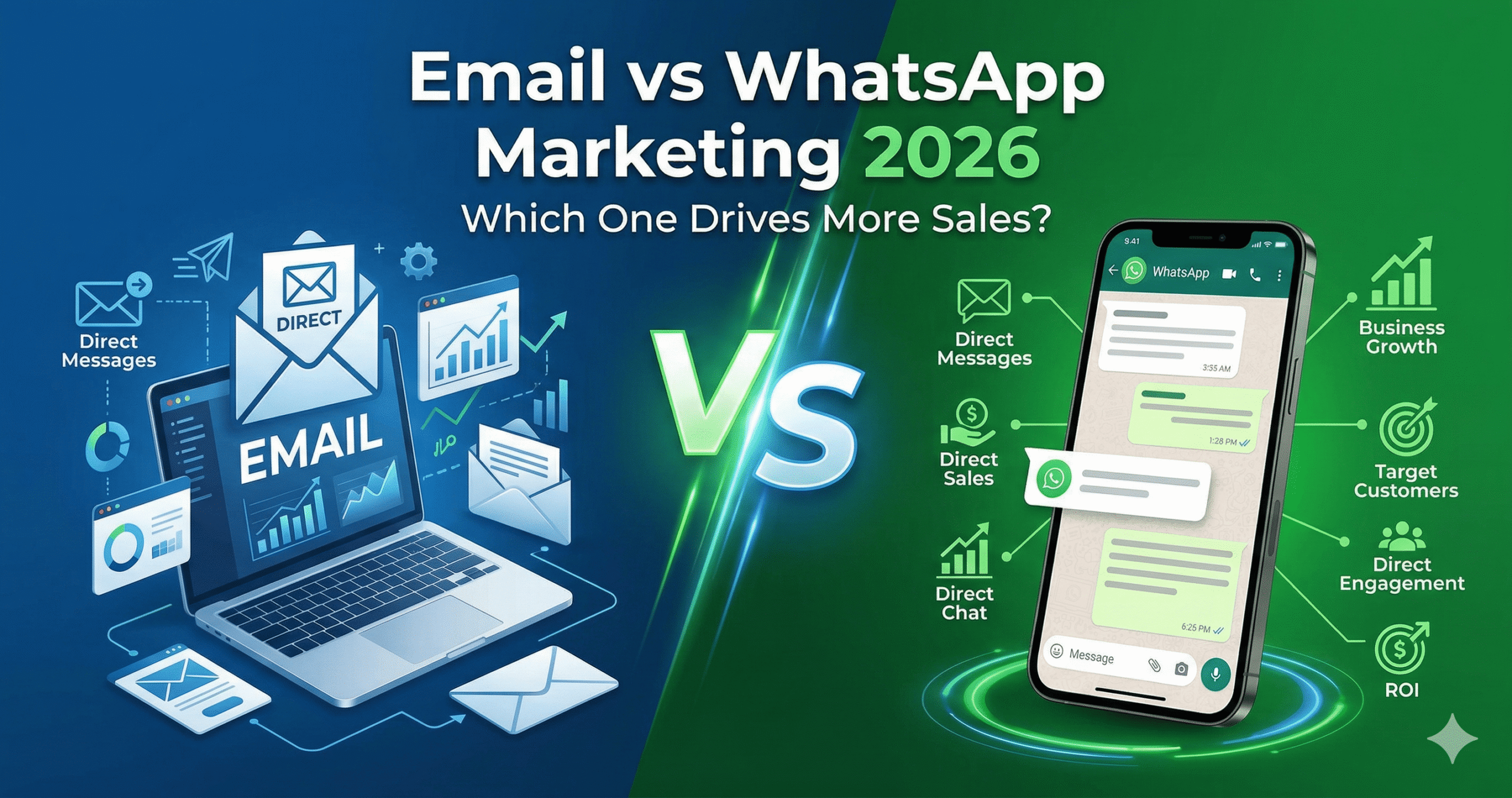 You are currently viewing Email Marketing vs WhatsApp Marketing 2026