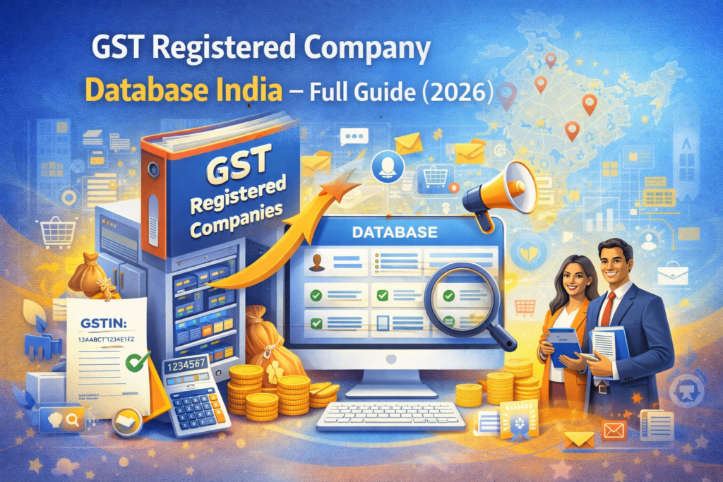 GST Registered Company Database 2026