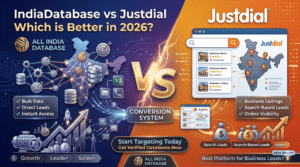 Read more about the article IndiaDatabase vs Justdial 2026 Guide